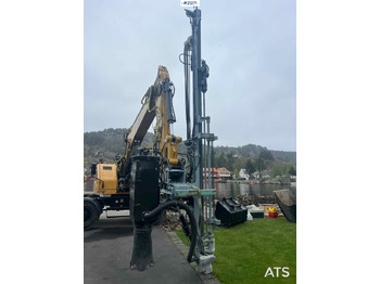 Drilling rig Montabert micro borretårn betydelig oppgradert m/ hc25 hammer og stangskifter: picture 4