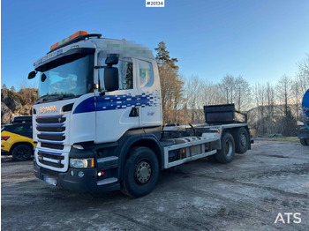 Cab chassis truck SCANIA R 500