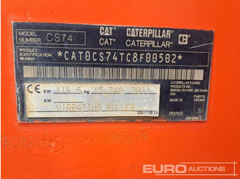 Roller 2011 CAT CS74: picture 5