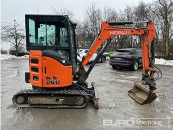 Mini excavator HITACHI ZX26U-6
