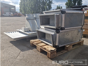 Construction equipment Air Condition Fans (2 of) Funnel, Covers: picture 3