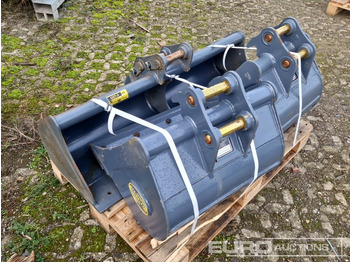 Bucket Unused Strickland 48", 24", 18" Bucket Set to suit Kubota U27 (3 of): picture 4 Bucket Unused Strickland 48", 24", 18" Bucket Set to suit Kubota U27 (3 of): picture 4