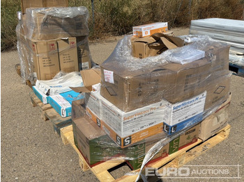 Tool/ Equipment Pallet of Outdoor Chair and Table Set, Garden Umbrellas, Bed Bases (8 of), Fans (2 of).: picture 4
