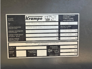 Tipper Krampe ALU Kippsattel KS 950 Roadrunn: picture 3