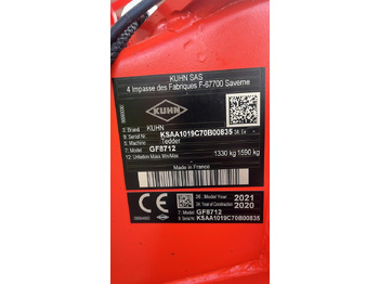 Tedder/ Rake Kuhn GF8712: picture 2 Tedder/ Rake Kuhn GF8712: picture 2