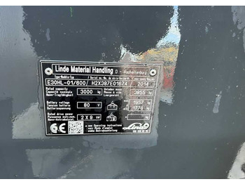 Electric forklift Linde E30HL-01/600: picture 4