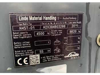 LPG forklift Linde H45T-01: picture 2
