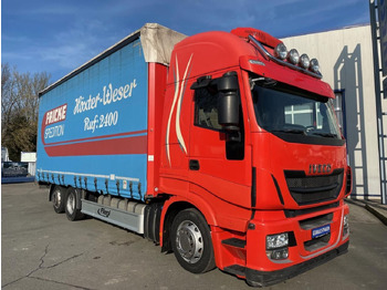 Curtainsider truck Iveco Stralis AS260S42Y/FP GV Euro6 Intarder Klima AHK: picture 2