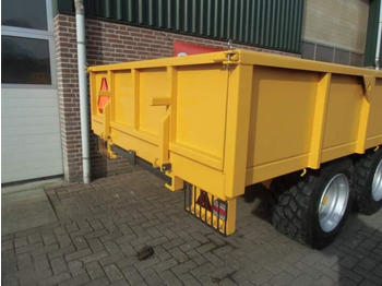 Dropside/ Flatbed trailer Tandemas bakkenwagen: picture 2