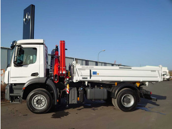 Tipper, Crane truck Mercedes-Benz Arocs 1832 KK 4x2 Kipper+Kran Fassi F120+Funk: picture 5