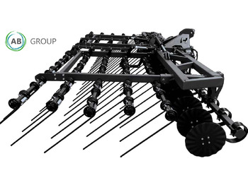 Spring tine harrow