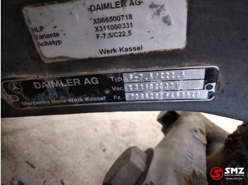 Front axle for Truck Mercedes-Benz Occ vooras F-7.5/C22.5 Mercedes Actros mp4: picture 5