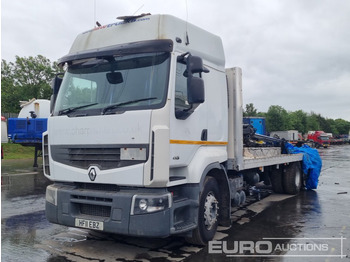 Dropside/ Flatbed truck RENAULT Premium 430
