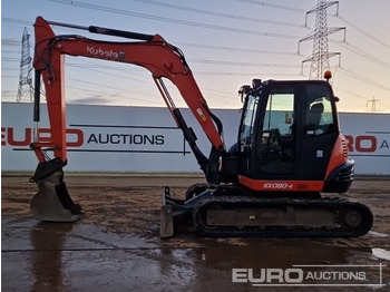 Mini excavator 2014 Kubota KX080-4: picture 2 Mini excavator 2014 Kubota KX080-4: picture 2