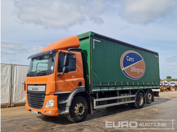 Curtainsider truck DAF CF 370