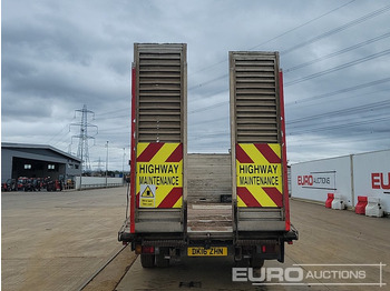 Dropside/ Flatbed truck for transportation of heavy machinery 2016 Isuzu N75.190: picture 4