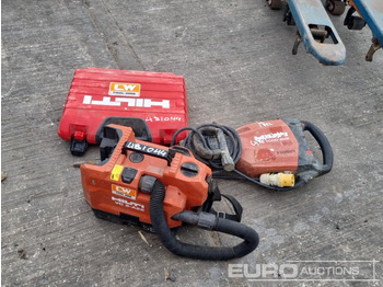 Construction equipment Hilti 110 Volt Handheld Breaker, Battery Vacuum, Greese Gun: picture 4