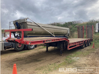 Low loader semi-trailer KING