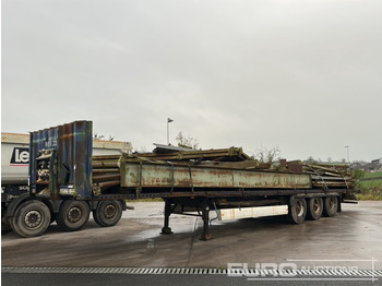Dropside/ Flatbed semi-trailer KRONE SDP