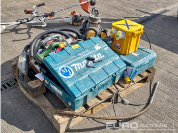 Construction equipment Makita 110 Volt Hammer Drill (2 of)Hitachi 110 Volt Circular Saw, Hilti Nail Gun, 110 Volt Water Pump, 110 Volt Transformer, 110 Volt Poker Unit: picture 3