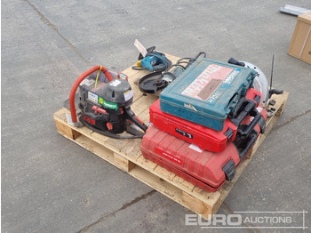 Construction equipment Makita 110Volt Drill, 110Volt Die Grinder, 110Volt 9" Grinder, 110Volt Rip Saw, 110Volt Jig Saw, Petrol Chainsaw Body, Hilti Battery Metal Construction Driver, Hilti 110 Volt Hammer Drill, Hilti Batte: picture 3