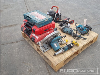 Construction equipment Makita 110Volt Drill, 110Volt Die Grinder, 110Volt 9" Grinder, 110Volt Rip Saw, 110Volt Jig Saw, Petrol Chainsaw Body, Hilti Battery Metal Construction Driver, Hilti 110 Volt Hammer Drill, Hilti Batte: picture 4