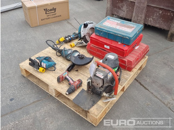 Construction equipment Makita 110Volt Drill, 110Volt Die Grinder, 110Volt 9" Grinder, 110Volt Rip Saw, 110Volt Jig Saw, Petrol Chainsaw Body, Hilti Battery Metal Construction Driver, Hilti 110 Volt Hammer Drill, Hilti Batte: picture 2