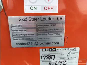 Skid steer loader