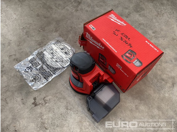 Construction equipment Unused Milwaukee M18 18V 125mm Random Orbit Sander (Body Only): picture 2