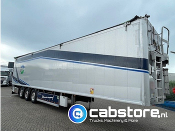 Closed box trailer Knapen K100  3-assige WALKING FLOOR oplegger - 90m3 - Bouwjaar 2018 - NIEUWE vloerdelen - Good condition !!: picture 4