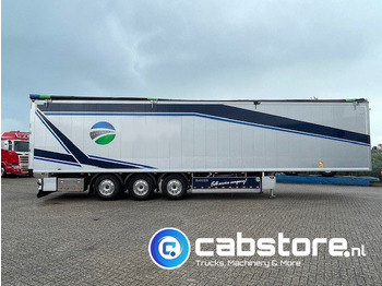 Closed box trailer Knapen K100  3-assige WALKING FLOOR oplegger - 90m3 - Bouwjaar 2018 - NIEUWE vloerdelen - Good condition !!: picture 2