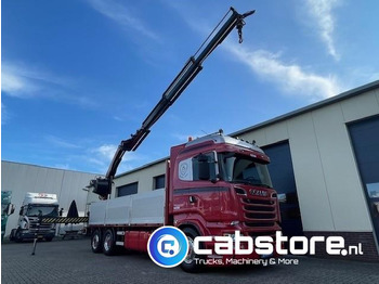 Crane truck SCANIA R 520