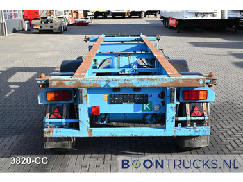 Container transporter/ Swap body semi-trailer KOHLER CS 20/2 CHASSIS | 20ft * STEEL SUSPENSION * SAF DRUM: picture 5 Container transporter/ Swap body semi-trailer KOHLER CS 20/2 CHASSIS | 20ft * STEEL SUSPENSION * SAF DRUM: picture 5