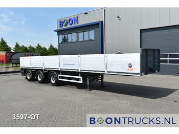Dropside/ Flatbed semi-trailer Pacton P3-001 STEENTRAILER | 2x STUURAS * ALU BORDEN * NL TRAILER: picture 4