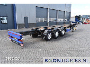 Container transporter/ Swap body semi-trailer Pacton T3-010 | 2x20-30-40-45ft HC * LIFT AXLE * SAF/DISC * NL TRAILER * APK 10-2025: picture 2
