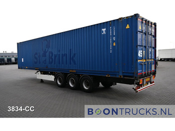 Closed box semi-trailer Schmitz Cargobull SCF 24 FIXXED CHASSIS | 40ft HC * 4350 kg * APK 12-2026 * NL TRAILER: picture 2