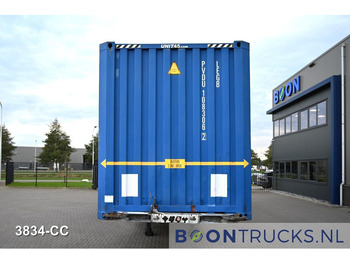 Closed box semi-trailer Schmitz Cargobull SCF 24 FIXXED CHASSIS | 40ft HC * 4350 kg * APK 12-2026 * NL TRAILER: picture 5