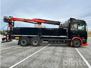 Dropside/ Flatbed truck, Crane truck Scania R 460 B6x2*4NB Baustoffpritsche & Palfinger PK 22.001 L TEC7 Ladekran: picture 4 Dropside/ Flatbed truck, Crane truck Scania R 460 B6x2*4NB Baustoffpritsche & Palfinger PK 22.001 L TEC7 Ladekran: picture 4
