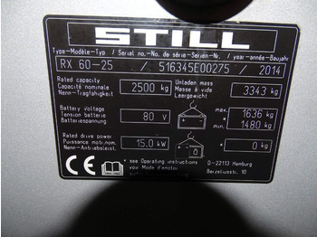 Electric forklift Still RX60-25: picture 5