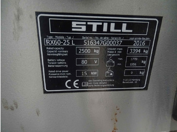 Electric forklift Still RX60-25L: picture 5