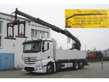 Dropside/ Flatbed truck MERCEDES-BENZ Antos 2543