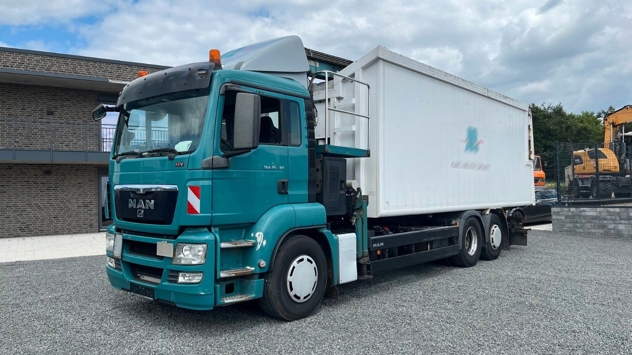 MAN TGS 26.360 Müllwagen Glas Kran Kipper - Garbage truck: picture 2 MAN TGS 26.360 Müllwagen Glas Kran Kipper - Garbage truck: picture 2