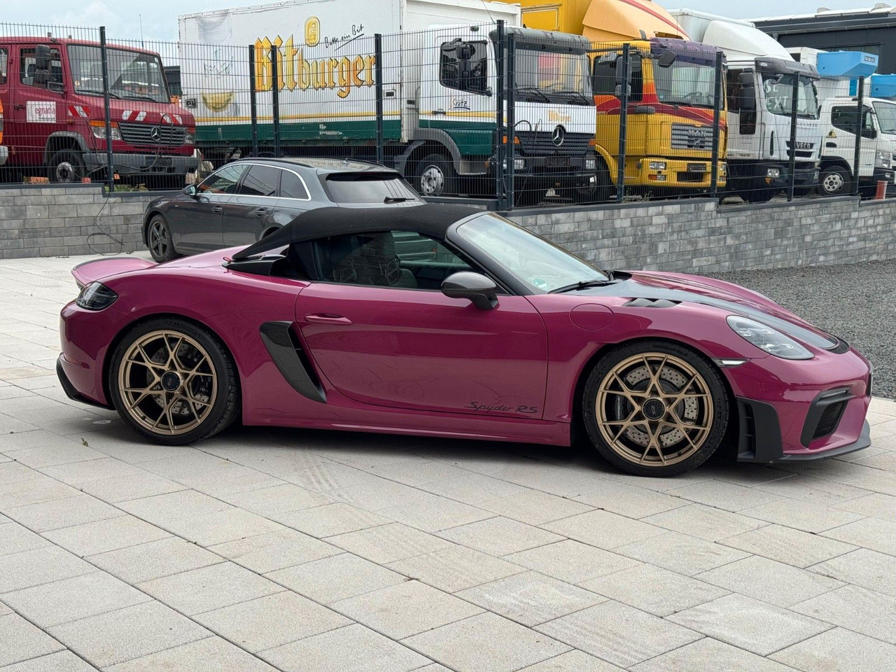 Convertible Porsche Boxster 718 Spyder RS WEISSACH LIFT: picture 6 Convertible Porsche Boxster 718 Spyder RS WEISSACH LIFT: picture 6