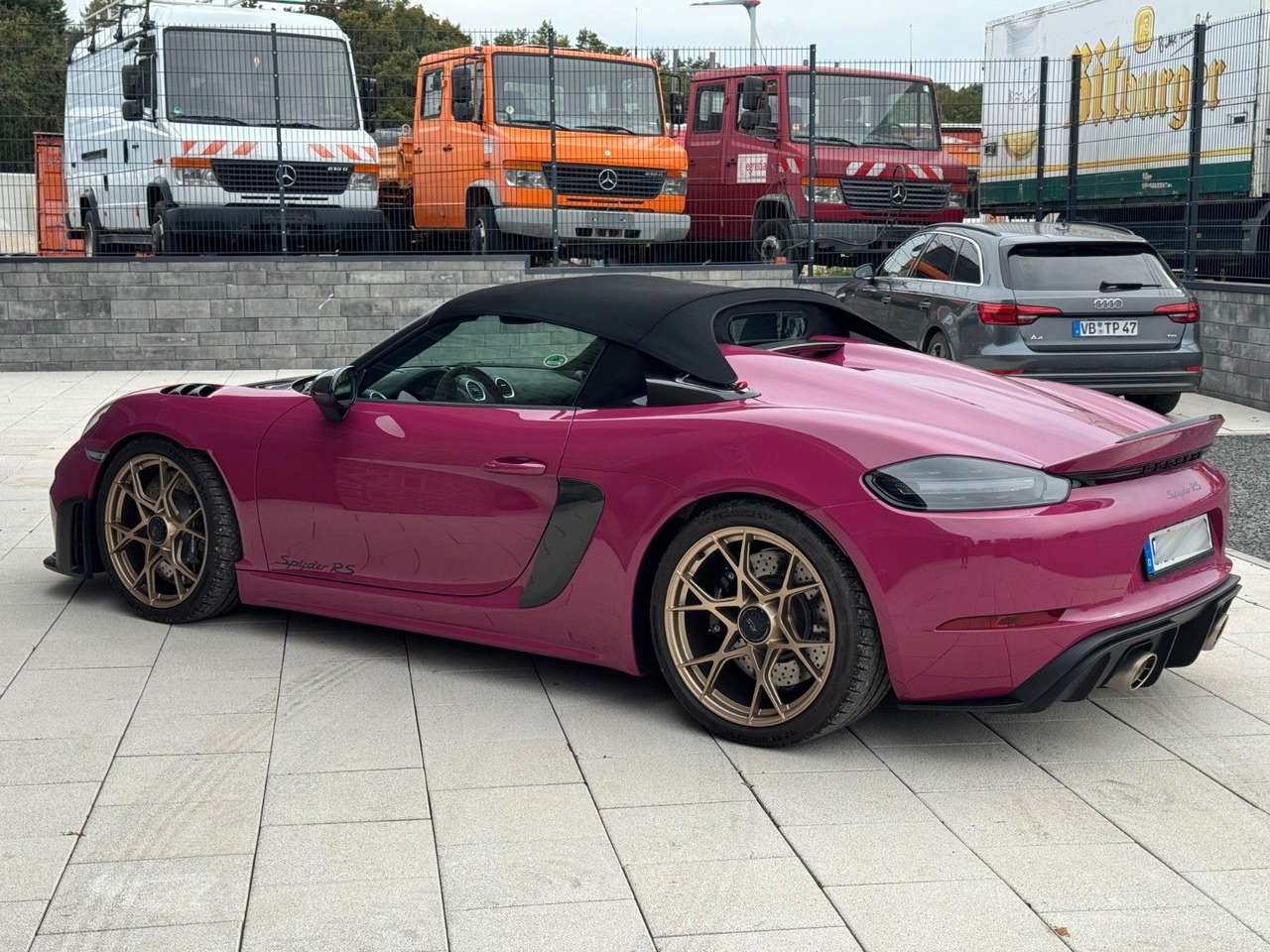 Convertible Porsche Boxster 718 Spyder RS WEISSACH LIFT: picture 9 Convertible Porsche Boxster 718 Spyder RS WEISSACH LIFT: picture 9