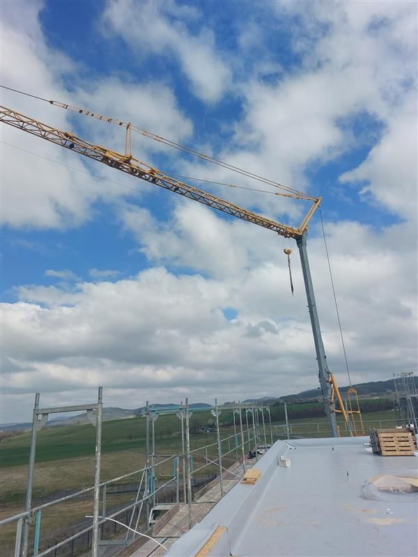 Potain IGO 50. Ausladung 40m Bj: 2013 Turmdrehkran Kran - Tower crane: picture 2 Potain IGO 50. Ausladung 40m Bj: 2013 Turmdrehkran Kran - Tower crane: picture 2