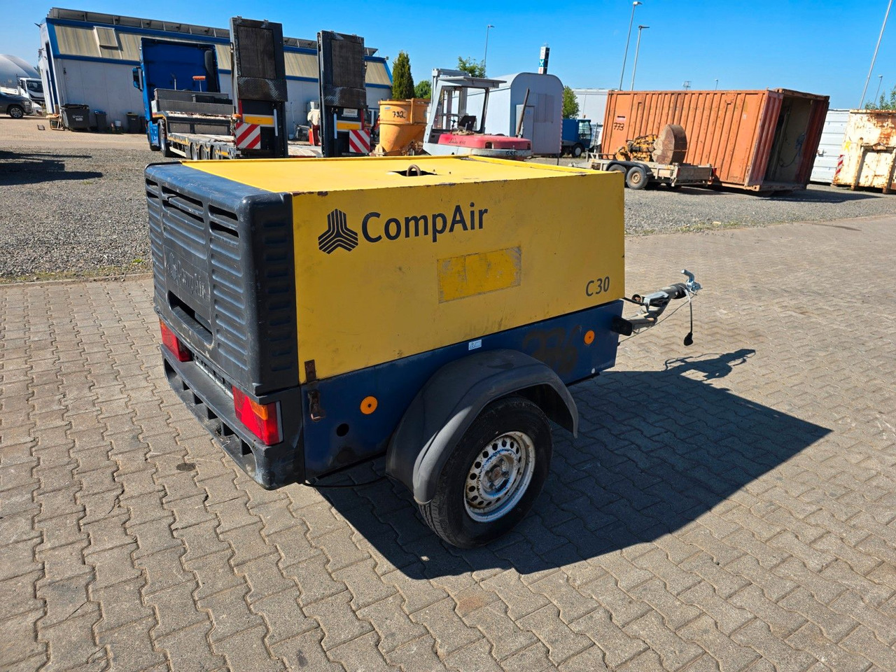 Trailer Compair DLT 0404 C30 Baustellen Kompressor: picture 7