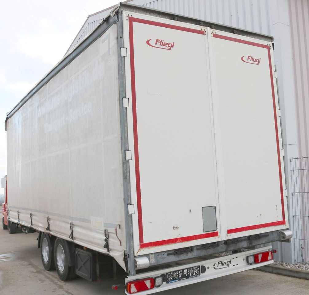 Fliegl TPS 118 Tandem Anh. 11,8t verzinkt + EDSCHA - Curtainsider truck: picture 2 Fliegl TPS 118 Tandem Anh. 11,8t verzinkt + EDSCHA - Curtainsider truck: picture 2