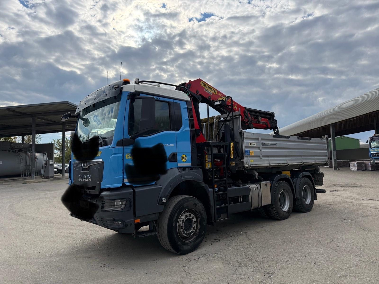 MAN TGS 33.470 6x4 Kran PK 22002 EH - Tipper, Crane truck: picture 1 MAN TGS 33.470 6x4 Kran PK 22002 EH - Tipper, Crane truck: picture 1
