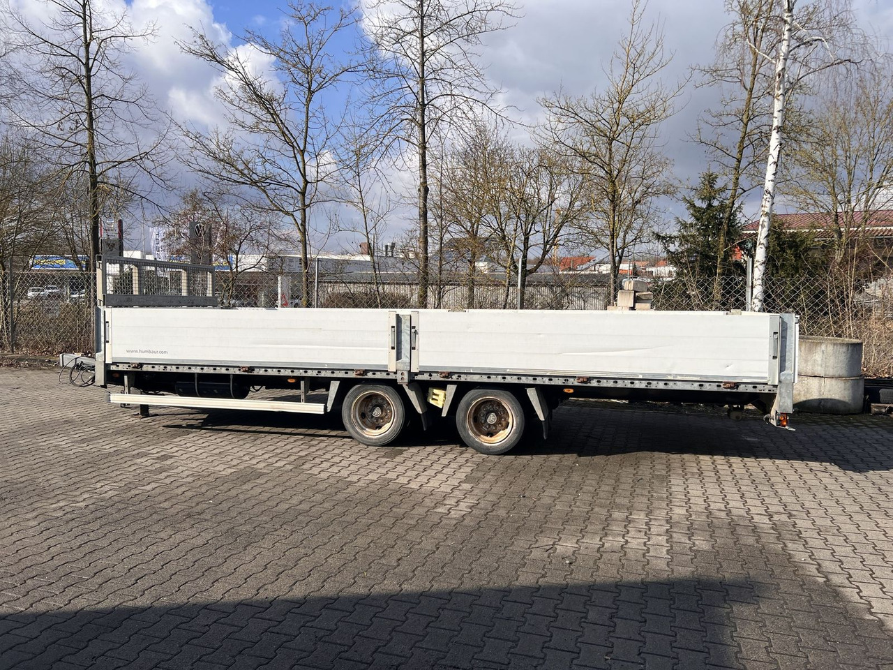 Humbaur 14,4 t Tandem- Pritschenanhänger- Tieflader - Low loader trailer: picture 4 Humbaur 14,4 t Tandem- Pritschenanhänger- Tieflader - Low loader trailer: picture 4