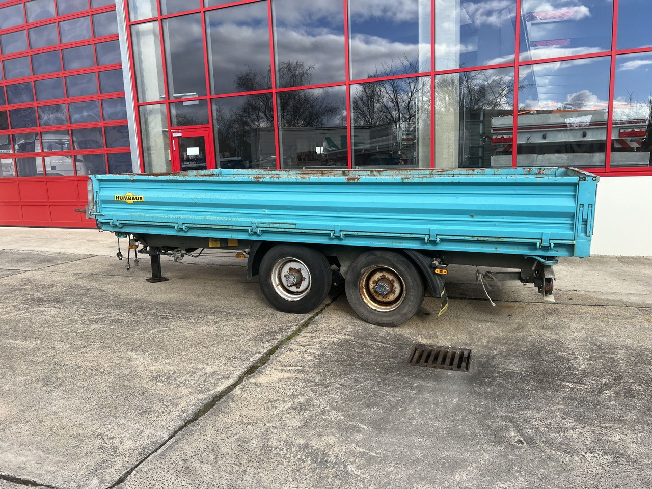 Humbaur HTK 10 50 24 Tandem Kipper- Tieflader - Tipper trailer: picture 2 Humbaur HTK 10 50 24 Tandem Kipper- Tieflader - Tipper trailer: picture 2